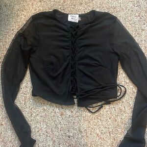 Mesh princess polly top